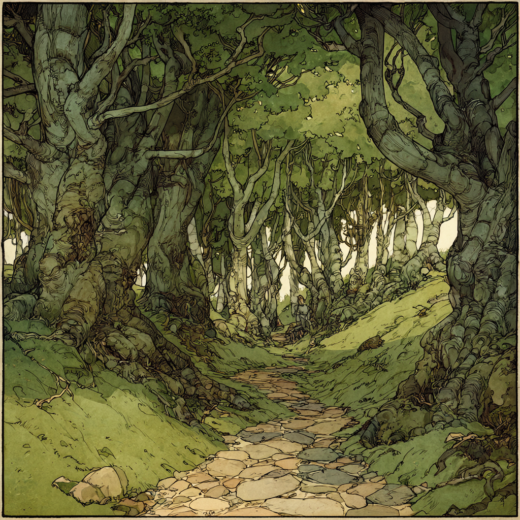 An artistic depiction of Treebeard the Ent.